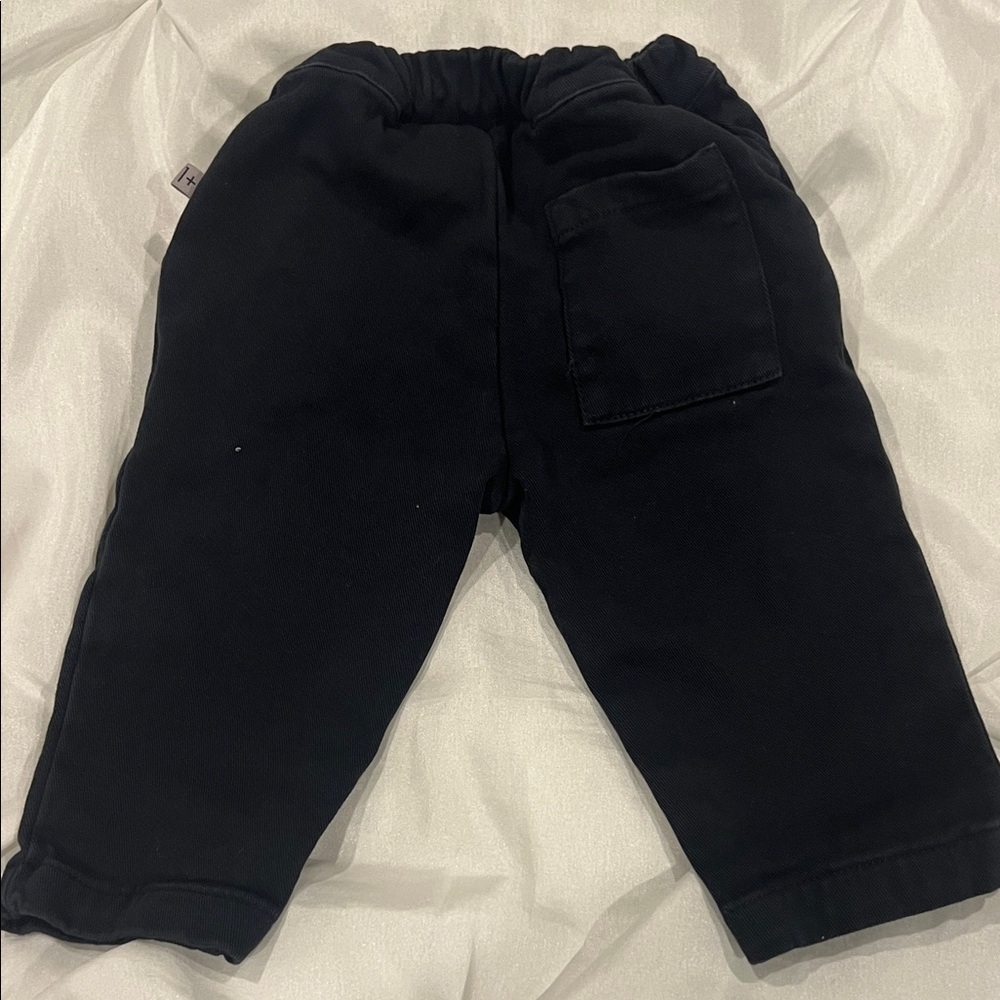 Classic Black Kids Joggers - Picture 6 of 7